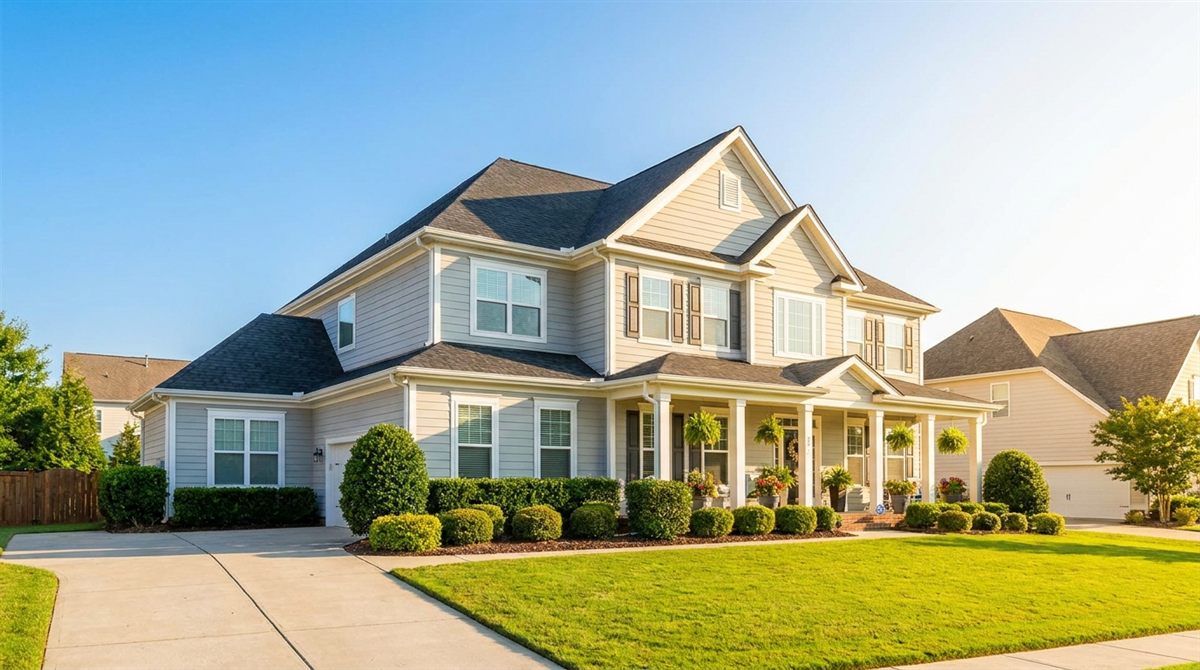 Bright, well-maintained suburban rental home in daylight representing a property eligible for cost segregation and bonus depreciation in 2026