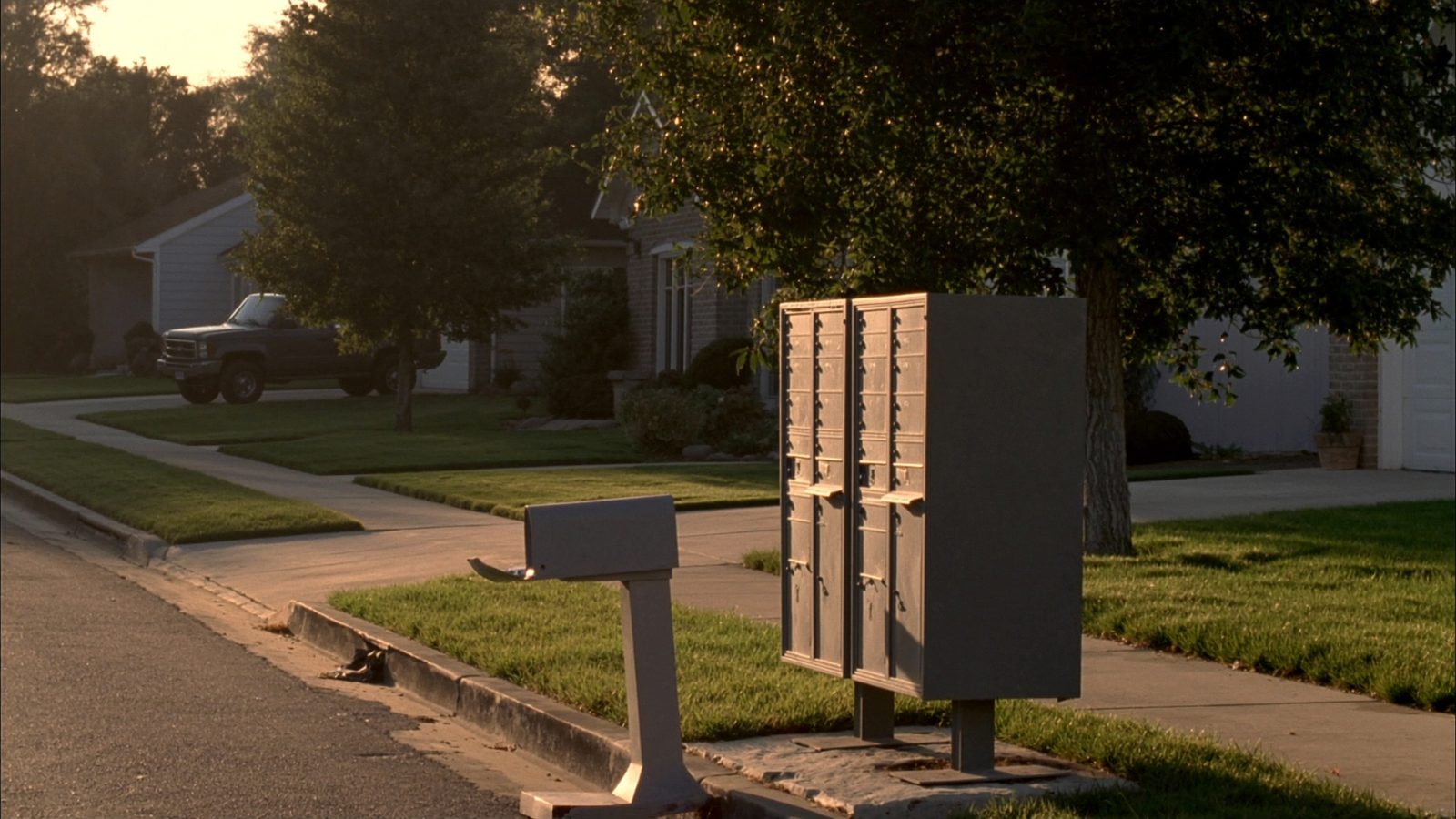Mailbox and real estate direct mail campaign materials