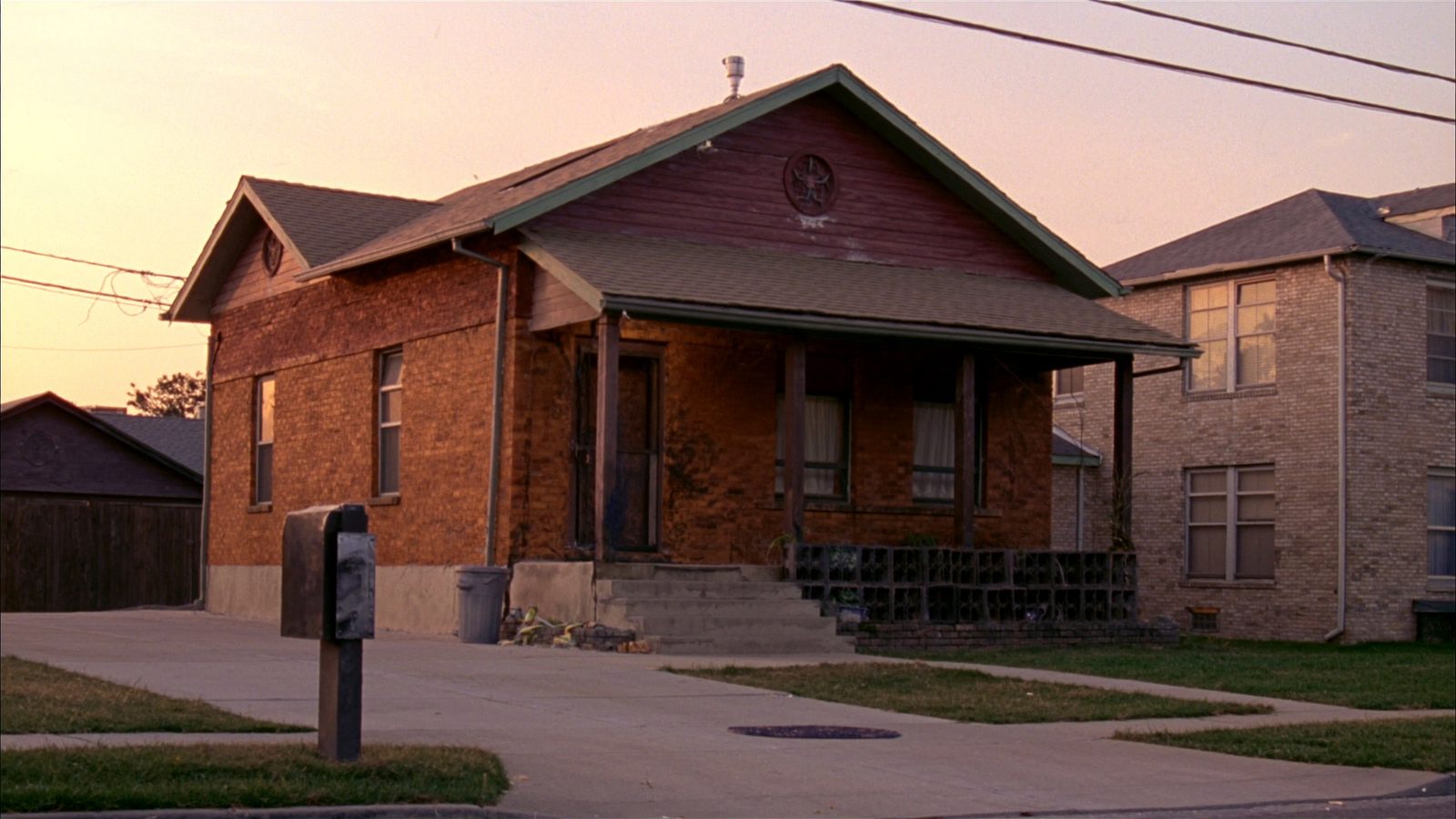 Foundation crack in Dallas home showing soil settlement issues