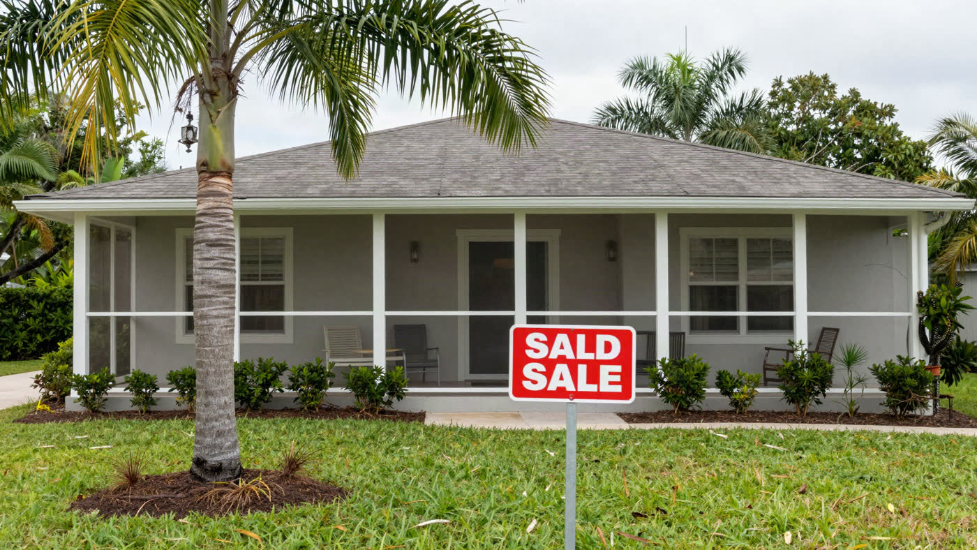 Renovated single-family home in Orlando, Florida, the kind of finished off-market investment property an investor buys, rehabs, and holds or resells