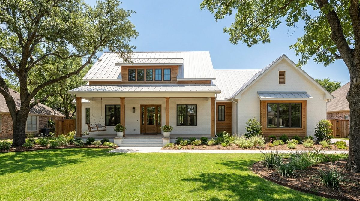 Fort Worth Texas single-family home representative of the roughly $330K Tarrant County median sale price targeted by Opendoor and competing local cash buyers across the Dallas-Fort Worth metroplex