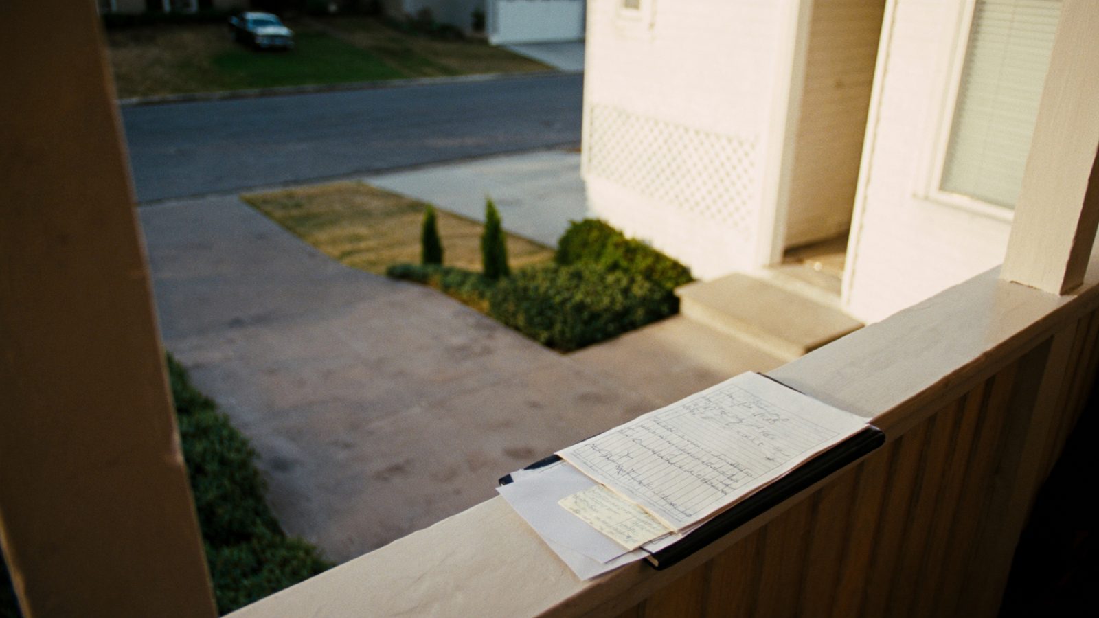 Organized real estate documents and paperwork for selling house fast